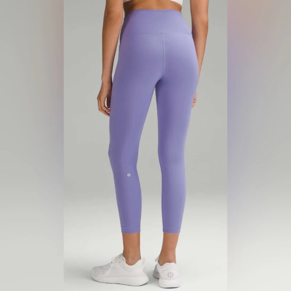 NWOT Lululemon Wunder Train High-Rise Tight 25" Dark Lavender